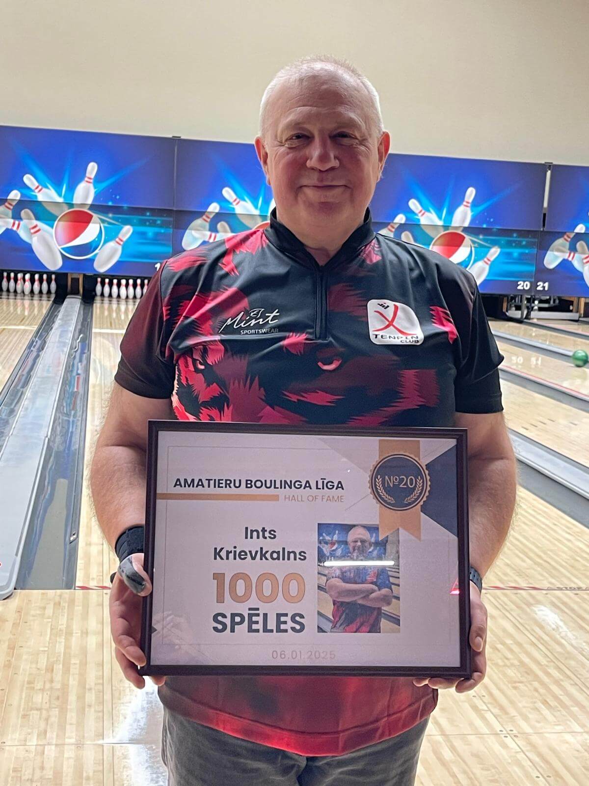 Ints Krievkalns - 1000 spēles